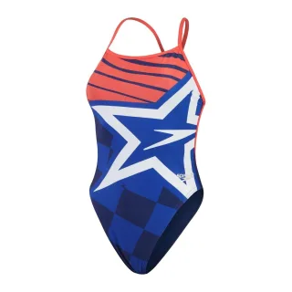 Speedo - "Placement" Badeanzug für Damen (Blau)