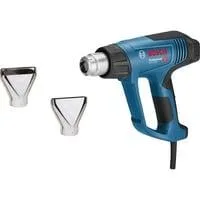 Heißluftgebläse GHG 23-66 Professional + 2-teilges Zubehör blau/schwarz, 2.300 Watt, Koffer