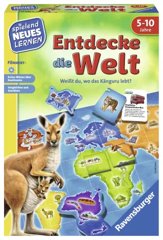 Ravensburger 24990 - Entdecke die Welt