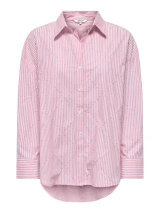 ONLY - Bluse - ONLZELENA PEARL SHIRT pink - Gr. - M