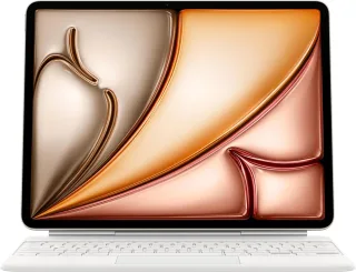 Apple Magic Keyboard [für Apple iPad Air 13'' 6. + 7. Generation QWERTZ-Layout] weiß