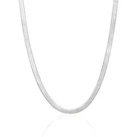 Einzelstück Schlangenkette Halskette Damen 925 Sterling Silber ITALIAN COLLIER