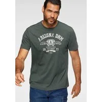 Arizona T-Shirt Kurzarm, melierte Optik, Rundhalsausschnitt, aus Single Jersey