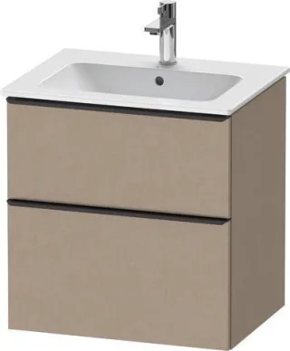 Duravit D-Neo Waschtischunterbau wandhängend Leinen Matt 610x462x625 mm - DE43610BD750000 DE43610BD750000