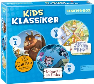 Kids-Klassiker - Die Starter-Box (Der Grüffelo Pettersson und Findus Weißt du eigentlich wie lieb ich dich hab?)
