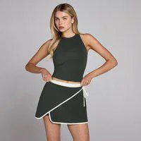 MP Damen Tempo Top mit hohem Kragen - Schwarz verwaschen - XL