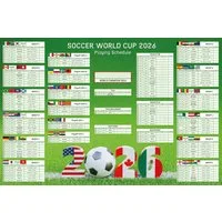 Poster Soccer World Cup 2026 – XXL Wall Planner (61x91,5 cm)