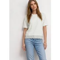 STREET ONE T-Shirt mit Spitzendetails