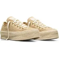 Converse CHUCK TAYLOR ALL STAR LIFT ESPADRILLE Sneaker sportlicher Stil, mit profiliertem Laufsohlenprofil, mit Schnürung