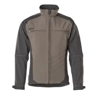 MASCOT Dresden Softshell Jacke UNIQUE Dunkelanthrazit / Schwarz XS - 12002-149-1809-XS