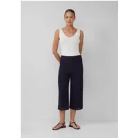 s.Oliver Culotte Hose Culotte aus Strickjersey mit Futter und Elastikbund
