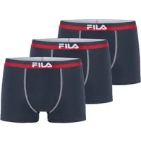 Fila Boxershorts (3er Pack) elastischer Logobund, Kontrastnähte