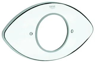 Grohe Rosette 47206 für Grohtherm XL DN32 Unterputz-Montage chrom, 47206000 47206000