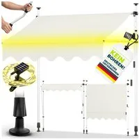 tillvex Klemmmarkise tillvex Balkonmarkise Markise Klemmmarkise Sonnenmarkise Handkurbel