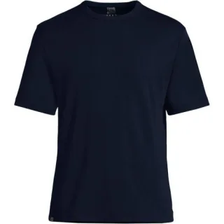 Supima-Shirt '63 aus Interlock-Baumwolle in Tall-Größe, Herren, size: tall, Schwarz, Baumwolle, by Lands' End