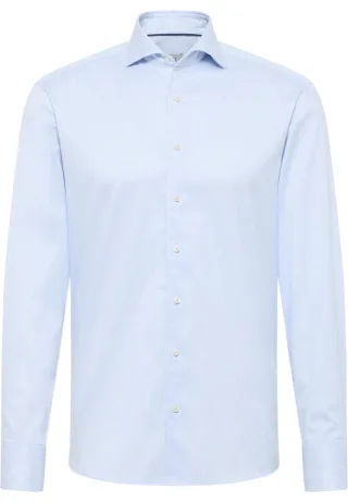 ETERNA - Slim Fit Hemd blau - Gr. - 38
