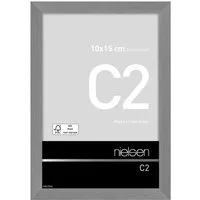nielsen Bilderrahmen Aluminium Bilderrahmen C2 mit Echtglas, (1 St)
