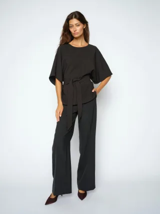 MOS MOSH - MMLeya Miley Pant black - Gr. - 32