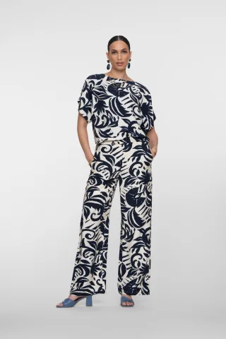 Geisha Fashion Women - 61141-26 navy/off-white - Gr. - 36
