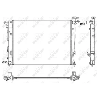 NRF Motork?hler gel?tet Hyundai Ix35 Kia Sportage 53052