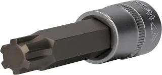 Brilliant Tools 1/2" RIBE-Bit-Stecknuss, 100 mm lang - BT022738