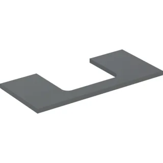 Geberit ONE Waschtisch-Platte, Ausschnitt mittig, für Aufsatzwaschtisch 505284003