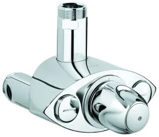 GROHE THM-Batterie Grohtherm XL 35085 Wandmontage DN25 chrom 35085000