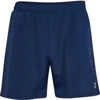 hummel Trainingsshorts HMLPULSE WORKOUT SHORTS mit elastischem Bund, reguläre Passform, gewebter Stoff