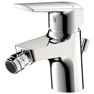 Bravat Valencia Bidetarmatur 3519022 mit Ablaufgarnitur, chrom