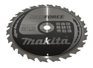 Makita Kreissägeblatt MAKFORCE, 355/30 mm - 24 Zähne - 2,2 mm - FastCut - Holz - B-32188