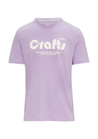 s.Oliver Red Label - T-Shirt mit Frontprint violet - Gr. - M