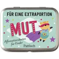 Für eine Extraportion Mut / diverse, Affirmationskarten für Kinder, 25 Mutmacher-Karten, ein ideales Geschenk zum Schulanfang oder für die Schultüte