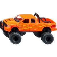 SUPER RAM 1500 mit Ballonreifen, Modellfahrzeug orange