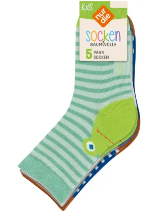 NUR DIE Kinder Socken 5er Pack