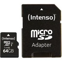 UHS-I Performance 64 GB microSDXC, Speicherkarte schwarz, UHS-I U1, Class 10