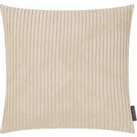 Magma Heimtex Kissenhülle Shara ca. 45 x 45 cm samtig weich kuschelig Cord Look, (1 Stück), Breiter Cord Look bei diesem Kissenbezug mit Reißverschluss