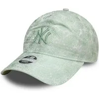 New Era Baseball Cap New York Yankees MLB Womens Floral Grün Verstellbare 9Twenty Damen Cap (1-St)