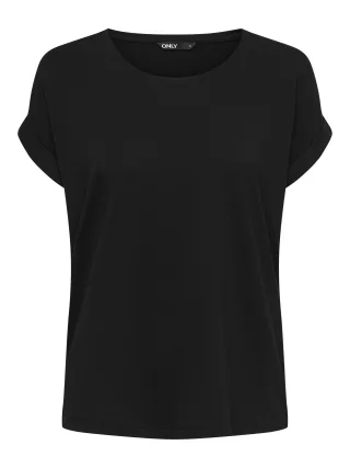 ONLY - ONLMOSTER S/S O-NECK TOP NOOS JRS Black - Gr. - S