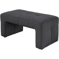 exxpo - sofa fashion Hockerbank Barista Hockerbank mit hoher Bodenfreiheit, Sitz gepolstert,Breite ca.100 cm