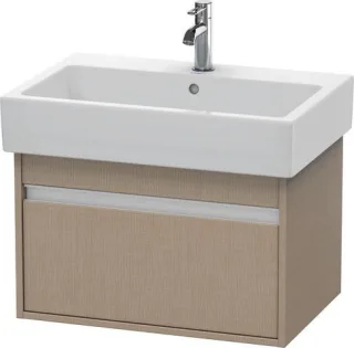 Duravit Ketho Waschtischunterbau wandhängend Leinen Matt 650x440x410 mm - KT668407575 KT668407575