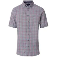 Redmond Kurzarmhemd kariert Comfort Fit