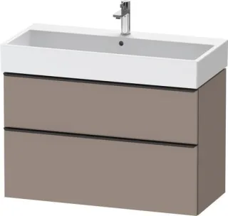Duravit D-Neo Waschtischunterbau wandhängend Basalt Matt 984x442x625 mm - DE43740BD430000 DE43740BD430000