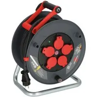 Brennenstuhl Kabeltrommel (Kabellänge 40 m), Kunststoff H07RN-F3G1,5 40m BGI608 professional
