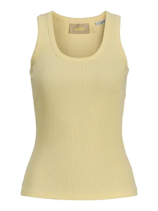 JJXX - JXFRIDA SL U-NECK TOP JRS NOOS Sunlight - Gr. - XS