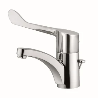 Kludi Waschtisch-Einhebelmischer DN 8 Medi Care Armhebel Ablg. chrom 341150524