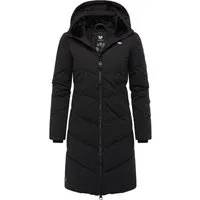 Ragwear Wintermantel Rebelka wasserdichter Winterparka mit abnehmbarer Kapuze