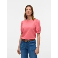 Vero Moda T-Shirt VMKERRY 2/4 O-NECK TOP VMA JRS NOOS mit Rundhalsausschnitt