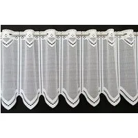 Gardinen Kranzusch Scheibengardine neutral (1 St), Stangendurchzug, transparent, Stablöcher,transparent