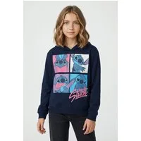 Name It Sweatshirt NKFINGA STITCH NREG SWEA WH BRU NOOS WDI
