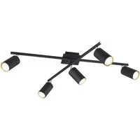 TRIO Leuchten Deckenleuchte Marley, ohne Leuchtmittel, Deckenlampe, schwenkbar, Leuchmittel tauschbar